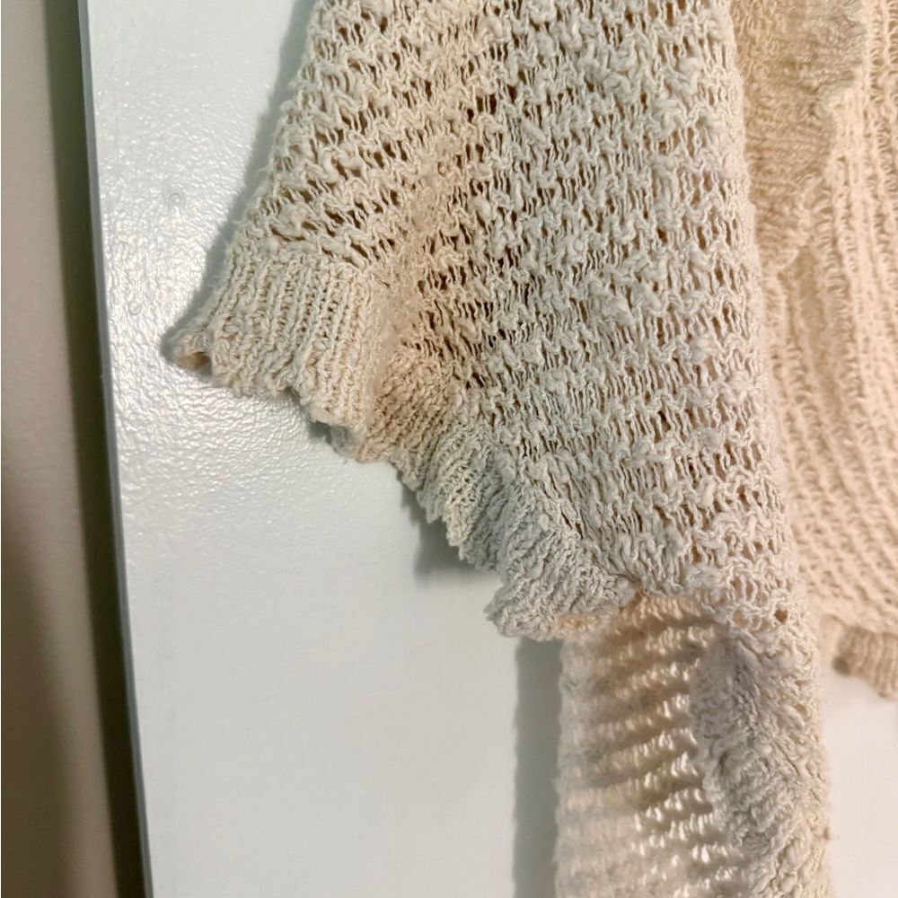 Anthropology Cozy Knit blend shawl, very soft & light. In great shape. - Picture 2 of 4